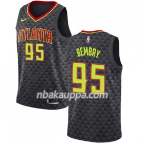 Atlanta Hawks DeAndre Bembry 95 Nike 2017-18 Musta Pelipaidat Swingman - Miesten
